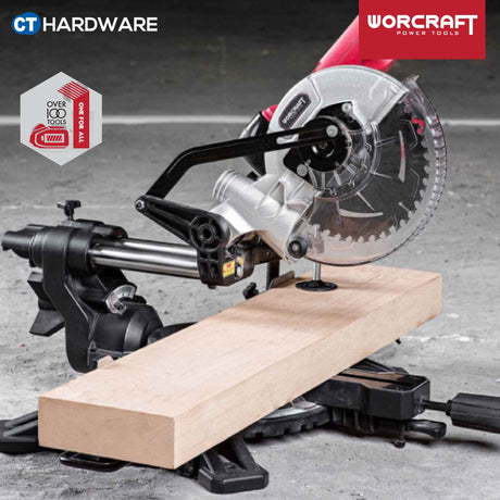 WORCRAFT CMS-S20LI  CORDLESS MITRE SAW 20V | 7-1/2" | 3600RPM [ CMSS20LI ] [ ONE FOR ALL ]