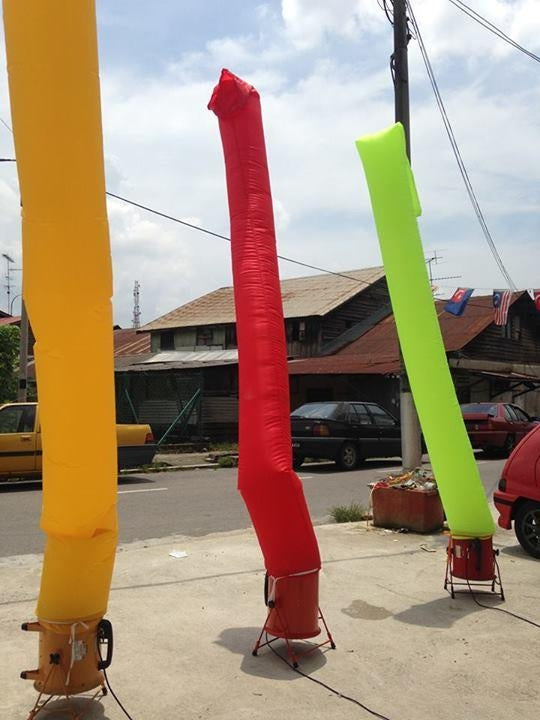 Sky Dancer Cloth Straight Plain Single Colour 15feet