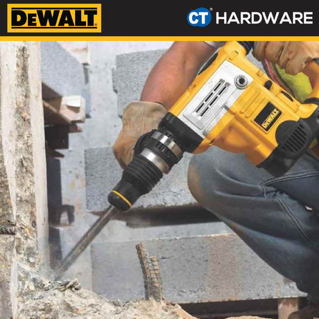 DEWALT D25773K SDS MAX DEMOLITION HAMMER 52MM 1700W 10KG 1105-2210BPM 145-290RPM MAX 22.7J