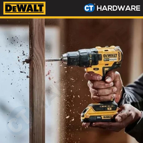 DeWalt DCD7771D2 Drill Driver 20V Max 13mm 65Nm Incl. 2x 2.0Ah Battery & Charger