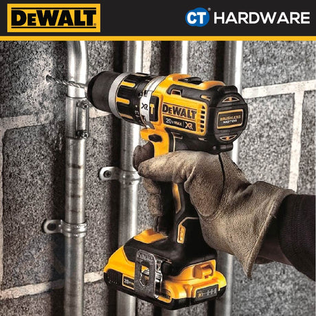 DeWalt DCD7771D2 Drill Driver 20V Max 13mm 65Nm Incl. 2x 2.0Ah Battery & Charger