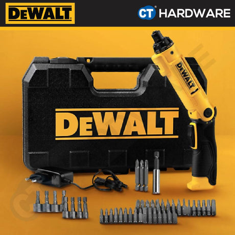 DEWALT DCF008 CORDLESS SCREWDRIVER 8W LITHIUM-ION 180-600RPM 8NM-10NM