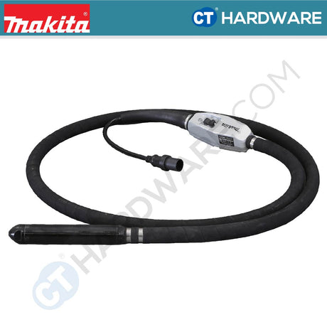 Makita VR004CZ LXT 18V Cordless Concrete Vibrator C/W 52mm X 3m Flexible Shaft (Body Only)