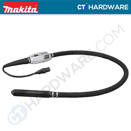 Makita VR001CZ LXT 18V Cordless Concrete Vibrator C/W 43mm X 1.5m Flexible Shaft (Body Only)
