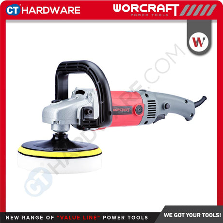WORCRAFT CP12-180 CORDED CAR POLISHER 7" | 1200W [ CP12180 ]