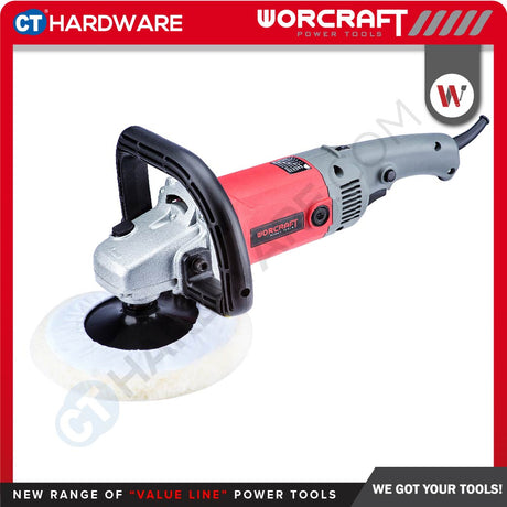 WORCRAFT CP12-180 CORDED CAR POLISHER 7" | 1200W [ CP12180 ]