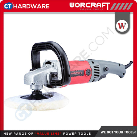 WORCRAFT CP12-180 CORDED CAR POLISHER 7" | 1200W [ CP12180 ]