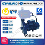 WELFLO CPM158 SINGLE STAGE CENT PUMP 1HP 110L/MIN 30M/H 1" [ BODY ONLY ]
