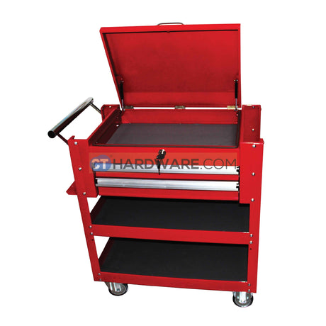 Hong Yu JS342 Tool Cart Trollwy c/w 2Pcs Drawer & Top Cover