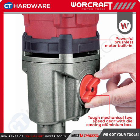 WORCRAFT CMX-S20LiB CORDLESS BRUSHLESS MIXER 20V | 250-500RPM | M14 | 80L [ CMXS20LIB ] [ ONE FOR ALL ]