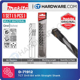 Makita TCT Drill Bit With Straight Shank 3-10 Mm Diameter | Multi Material Multiple