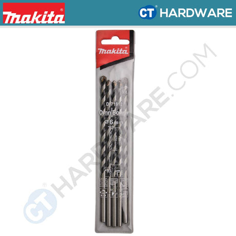 Makita TCT Drill Bit With Straight Shank 3-10 Mm Diameter | Multi Material Multiple