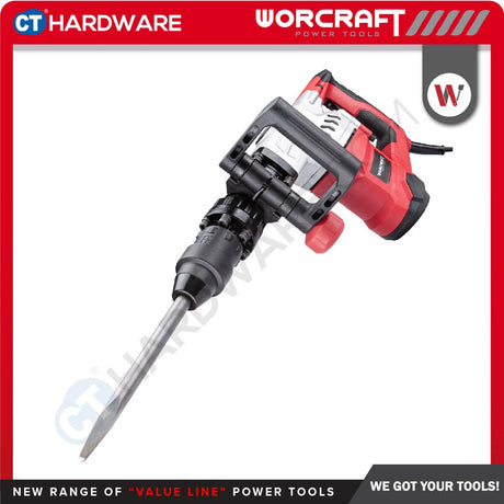 WORCRAFT DB13-15 ELECTRIC DEMOLITION BREAKER 1300W | 15 J | SDS MAX [ DB1315 ]