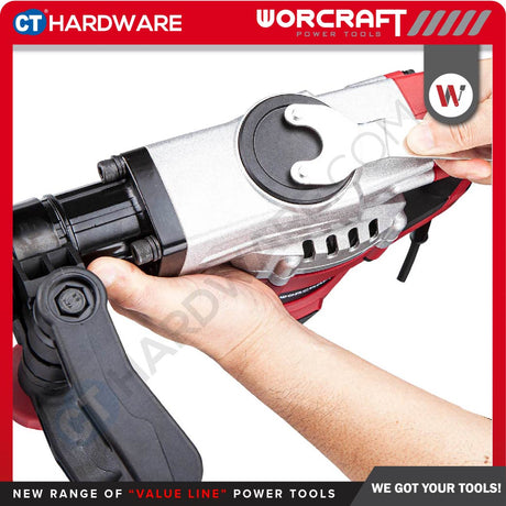 WORCRAFT DB13-15 ELECTRIC DEMOLITION BREAKER 1300W | 15 J | SDS MAX [ DB1315 ]