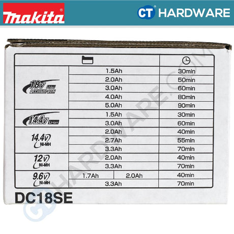 Makita DC18SE LXT® Automotive Charger With Cigarette Socket, 18V [194618-8]