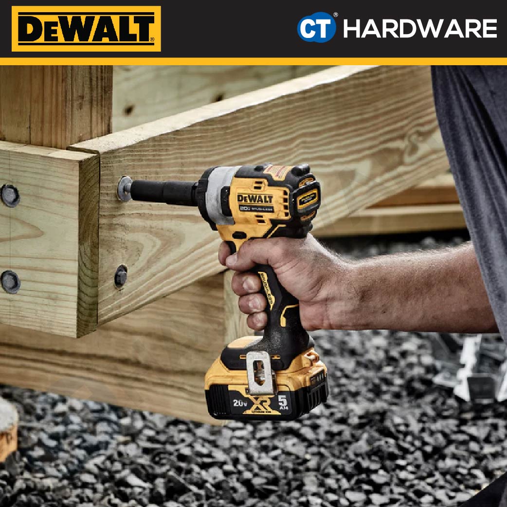 DEWALT DCF911N BRUSHLESS IMPACT WRENCH 20V 1/2" 2850RPM 3250IPM WITHOUT BATTERY AND CHARGER ( BARE UNIT )