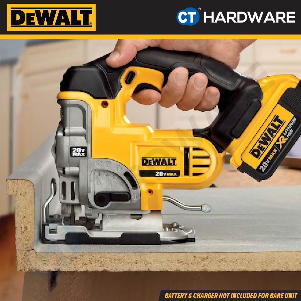 DEWALT DCS331N-XJ CORDLESS JIGSAW 20V | 3000RPM WITHOUT BATTERY AND CHARGER [ BARE UNIT ] [ DCS331N ]