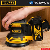 DEWALT DCW210N CORDLESS BRUSHLESS ORBITAL SANDER 20V 5" 8000-12000OPM WITHOUT BATTERY & CHARGER (BARE UNIT)