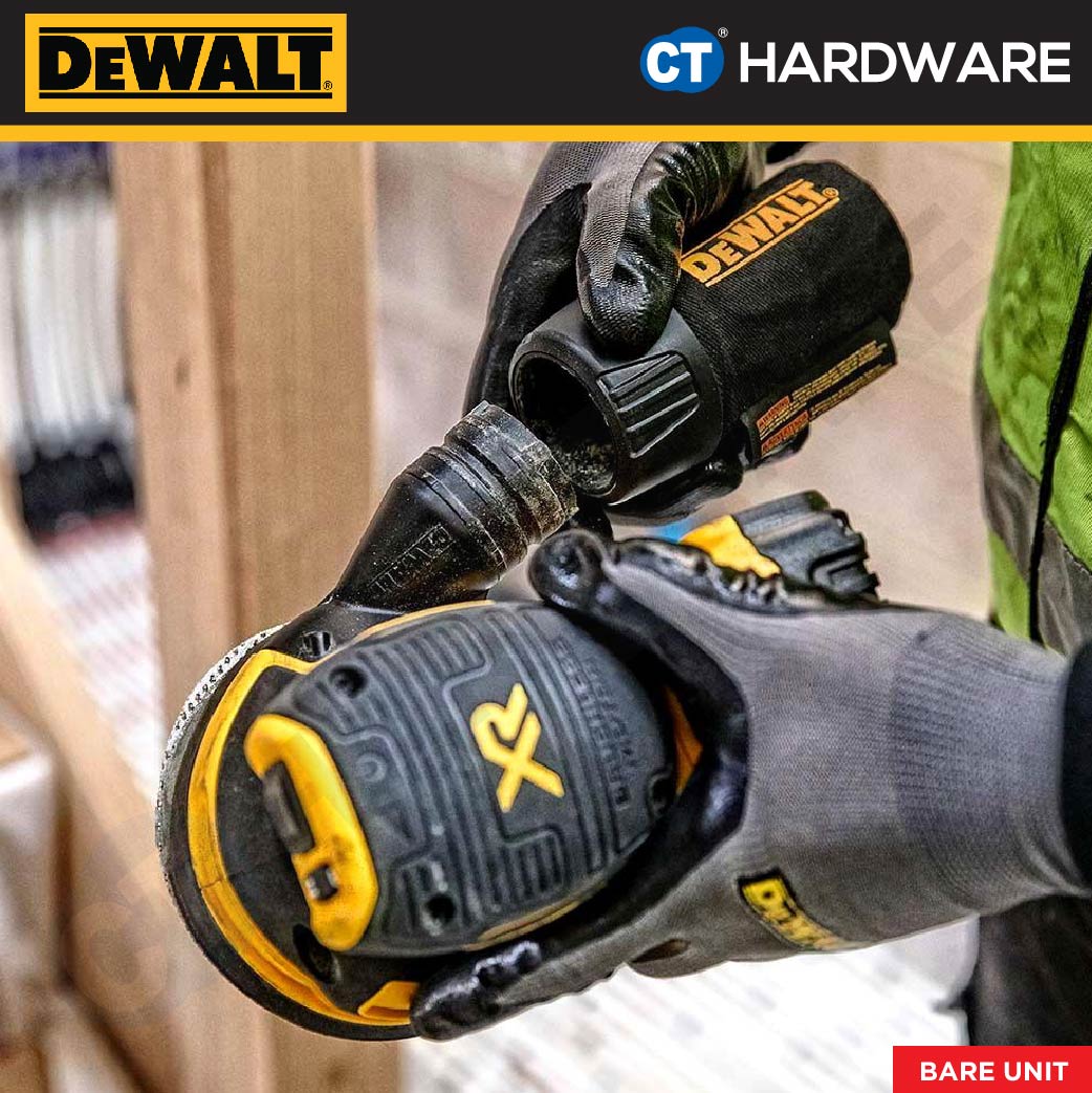DEWALT DCW210N CORDLESS BRUSHLESS ORBITAL SANDER 20V 5" 8000-12000OPM WITHOUT BATTERY & CHARGER (BARE UNIT)