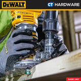 DEWALT DCW600N CORDLESS BRUSHLESS ROUTER 20V 6-8MM COLLET 16000-25500RPM WITHOUT BATTERY AND CHARGER( BARE UNIT)