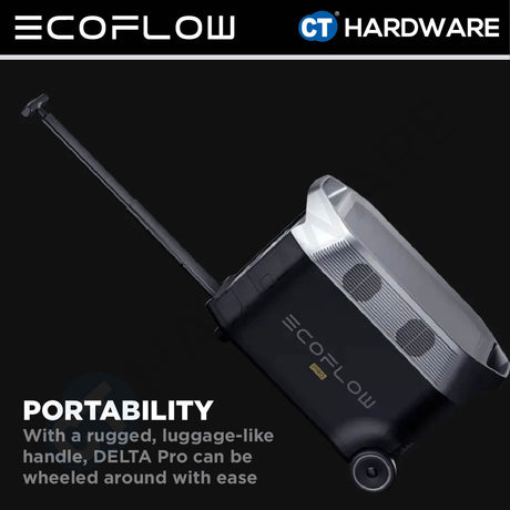 EcoFlow DELTA Pro Portable Power Station 3600W (Surge7200W) | 3600Wh (1,125,000mAh)