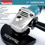 MAKITA DGA901Z CORDLESS ANGLE GRINDER 18V X2 9" 230MM 6000RPM WITHOUT BATTERY & CHARGER ( BRUSHLESS MOTOR )