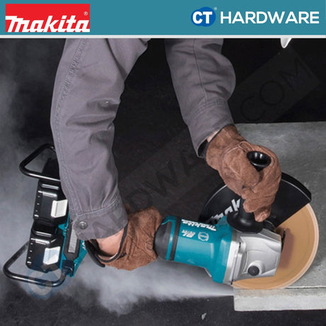 MAKITA DGA901Z CORDLESS ANGLE GRINDER 18V X2 9" 230MM 6000RPM WITHOUT BATTERY & CHARGER ( BRUSHLESS MOTOR )