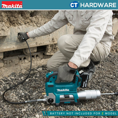 Makita DGP180RT/ Z LXT 18V Cordless Grease Gun 69MPa (Body Only | 1-Battery)