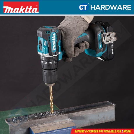 MAKITA DHP487RAJ/ Z CORDLESS HAMMER DRILL 18V 1/2" 13MM 500-1700RPM 40NM