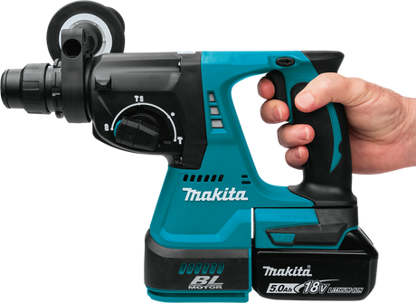 Makita DHR242Z/ RTE/ RFE LXT 18V Cordless Brushless SDS Plus Rotary Hammer 3-Mode 24mm (Body Only | 2-Battery)