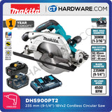 MAKITA DHS900PT2/ Z CORDLESS CIRCULAR SAW 18V X 2  9/14"(235MM) 4500RPM