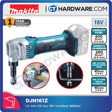 Makita DJN161Z 1.6mm (16Ga) – 18V Cordless Nibbler