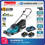 MAKITA DLM382PT2/ CM2/ Z CORDLESS LAWN MOWER 18V X 2 3700RPM GRASS BOX 40L