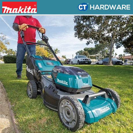 MAKITA DLM532Z CORDLESS LAWN MOWER 18V X 2 2300-2800RPM GRASS BOX 60L WITHOUT BATTERY & CHARGER ( SOLO )