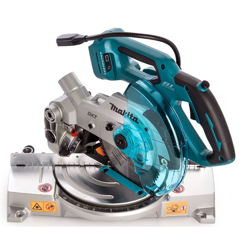 MAKITA DLS500Z BRUSHLESS COMPACT MITRE SAW 18V 6-1/2" 165MM 5000RPM 340MM WITHOUT BATTERY & CHARGER