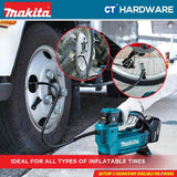 MAKITA DMP181Z CORDLESS INFLATOR 18V 1110KPA 7L/MIN WITHOUT BATTERY & CHARGER