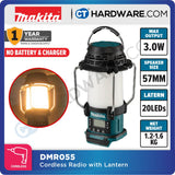 MAKITA DMR055 CORDLESS 18V RADIO WITH LATERN WITHOUT BATTERY AND CHARGER