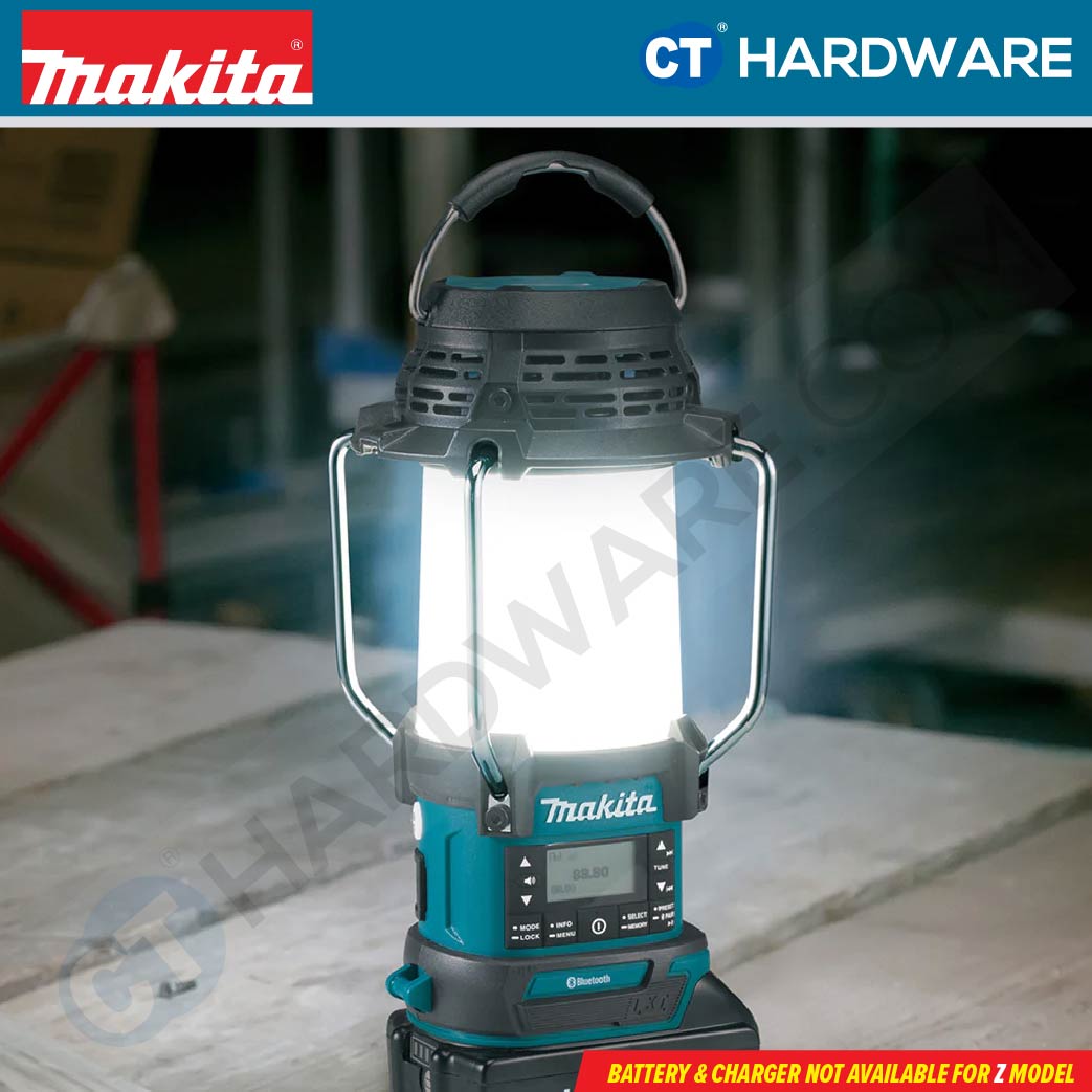 MAKITA DMR055 CORDLESS 18V RADIO WITH LATERN WITHOUT BATTERY AND CHARGER