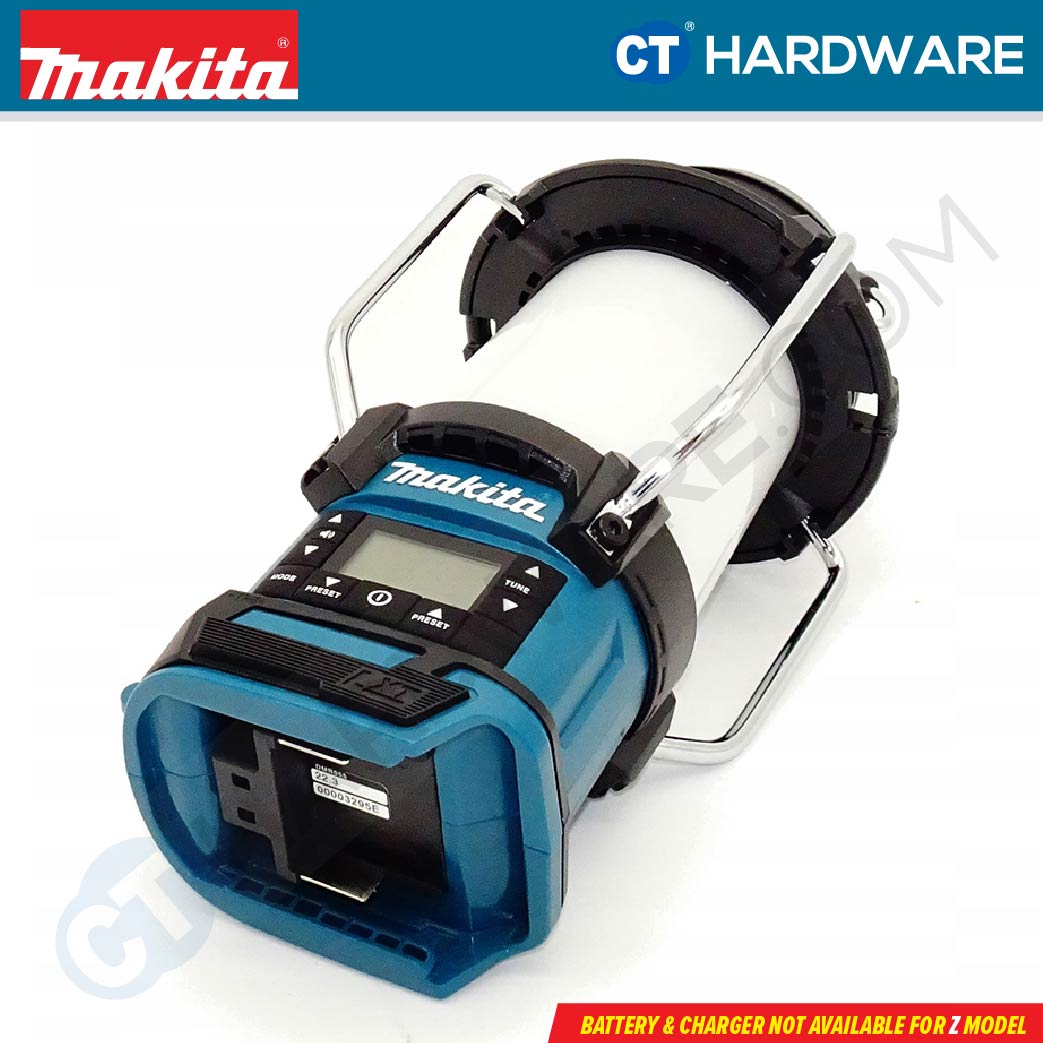 MAKITA DMR055 CORDLESS 18V RADIO WITH LATERN WITHOUT BATTERY AND CHARGER