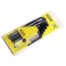 Stanley 69-257 Hex Key Set 12-Pieces