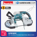 Makita DPB180Z – 18V Cordless Portable Band Saw (Tool Only)