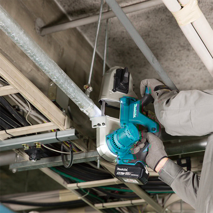 MAKITA DPB182Z CORDLESS PORTABLE BAND SAW 18V 2-1/2" 64MM 192/MIN WITHOUT BATT & CHARGER ( SOLO)