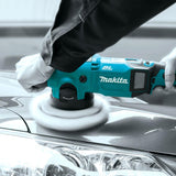 MAKITA DPO600Z CORDLESS RANDOM ORBIT POLISHER 6" 18V 6800 MIN WITHOUT BATTERY & CHARGER