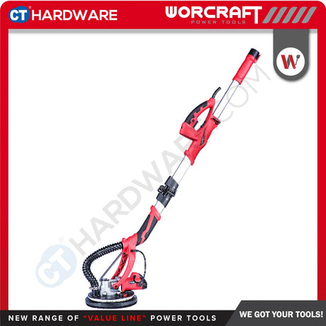 WORCRAFT DS07-215 DRYWALL SANDER 710W 215MM   800-1700RPM  [ DS07215 ]