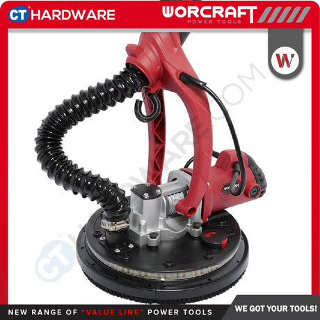 WORCRAFT DS07-215 DRYWALL SANDER 710W 215MM   800-1700RPM  [ DS07215 ]