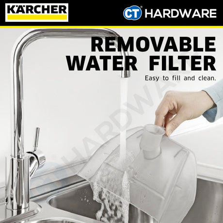 Karcher DS 6 Water Filter Vacuum Cleaner 650W 2l [DS6 | 11952500]