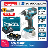 MAKITA DTD152RME 18V XPT Cordless Impact Driver (LXT SERIES)