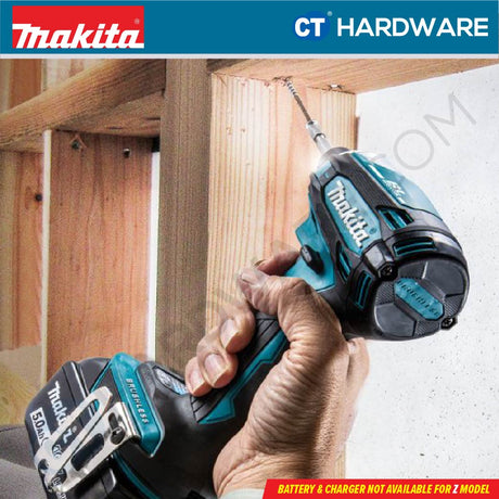 Makita DTD172Z/ RTJ LXT 18V Cordless Impact Driver 1/4" 180NM (Body Only | 2-Battery)