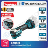 MAKITA DTM52RTJX1 / Z CORDLESS MULTI TOOL 18V 10,000-20,000 OPM 1.5-2KG ( AVT SERIES )