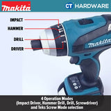 Makita DTP141RFE/ Z 18V Li-ion Cordless Brushless 4 Mode Impact Driver